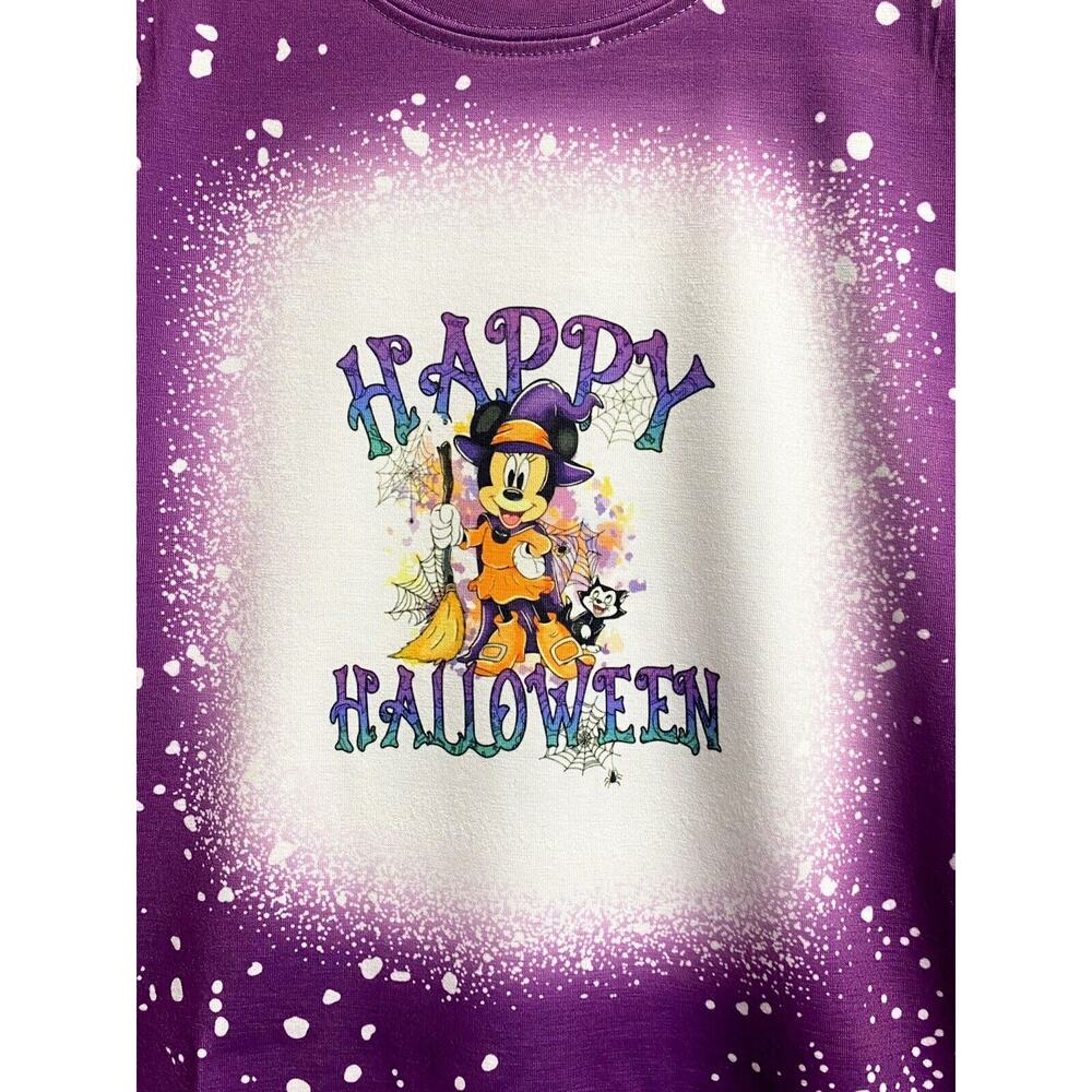 Girls Size 8 Minnie Halloween Shirt - NEW